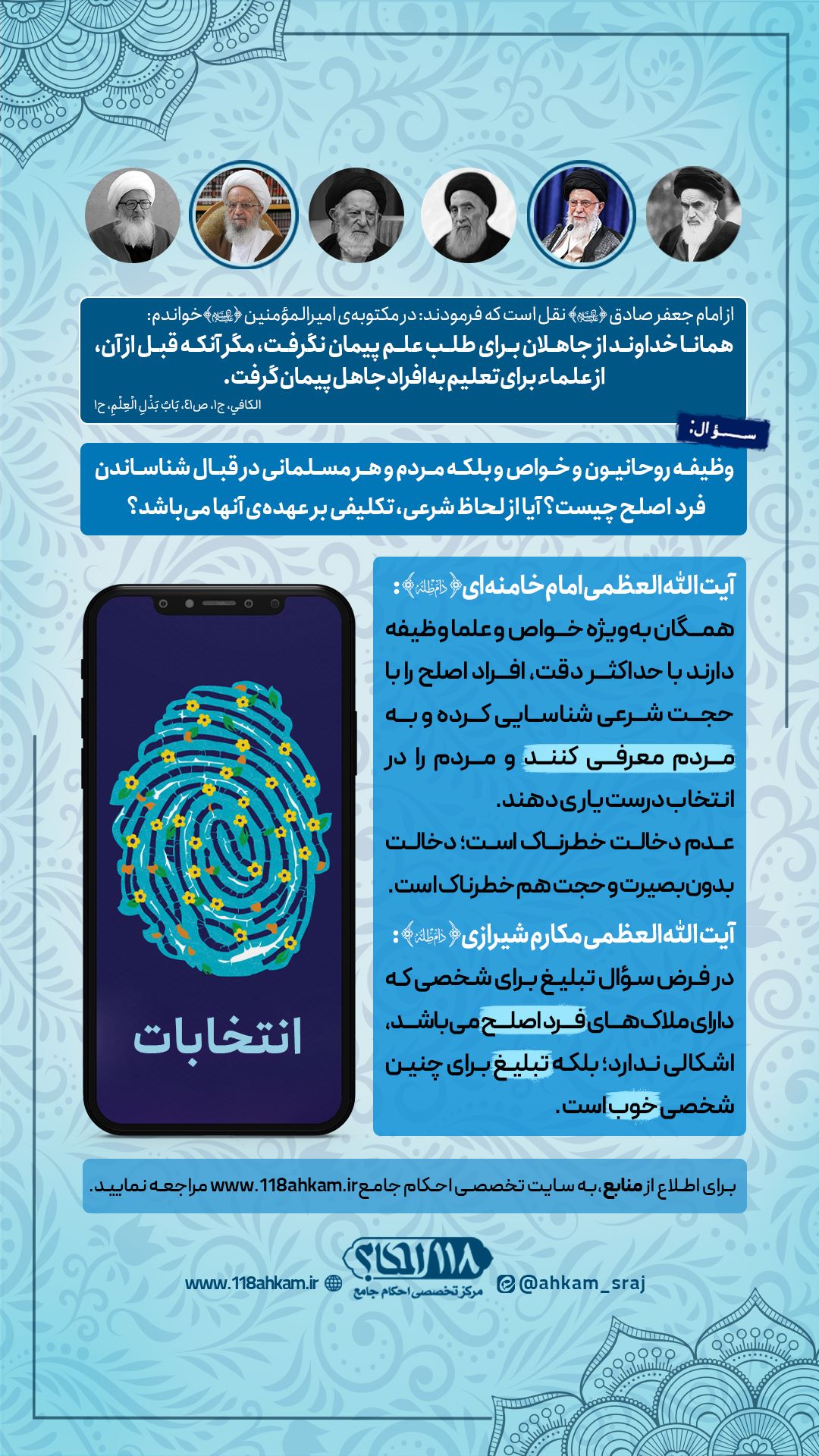 احکام انتخابات