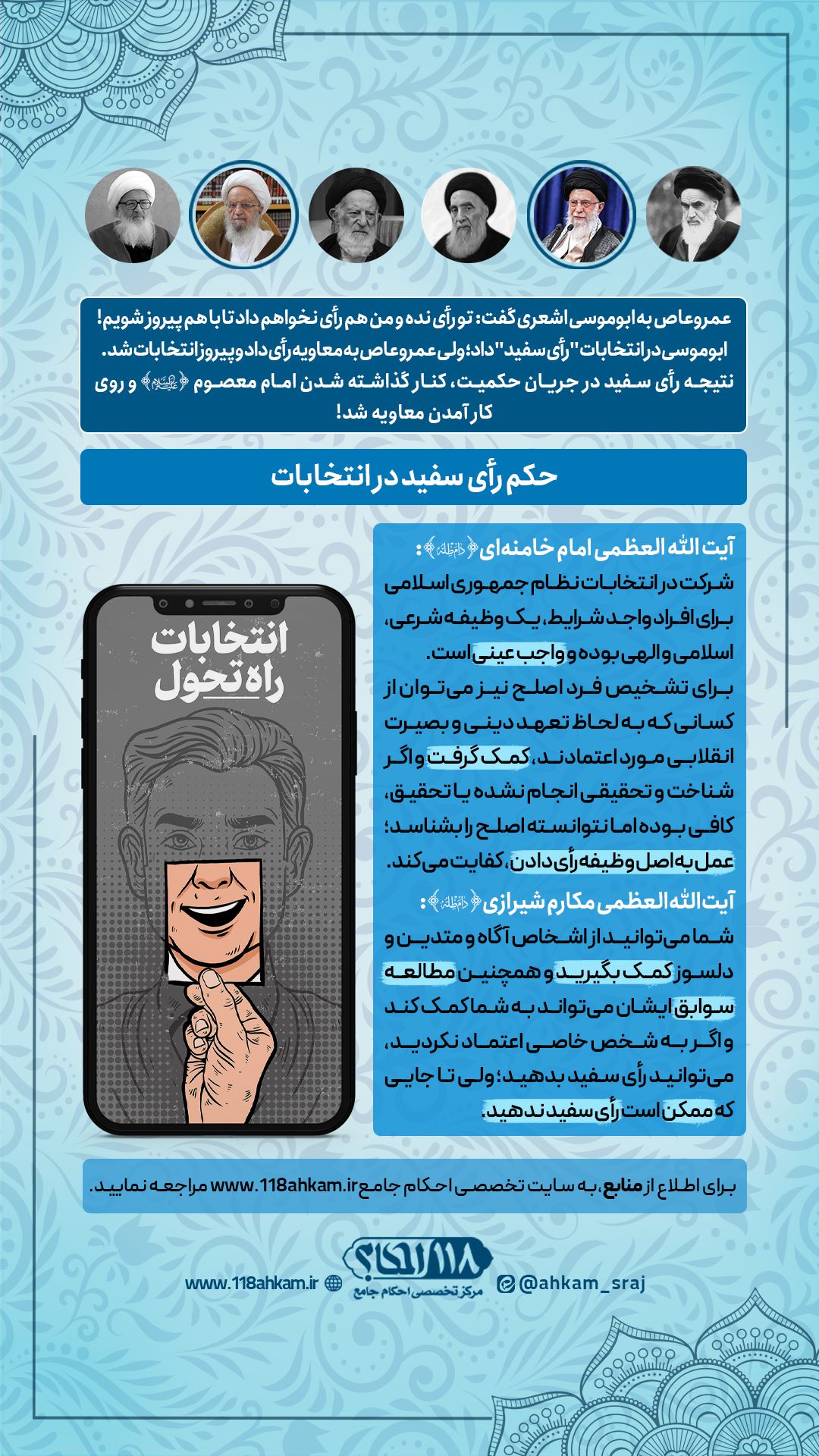 احکام انتخابات