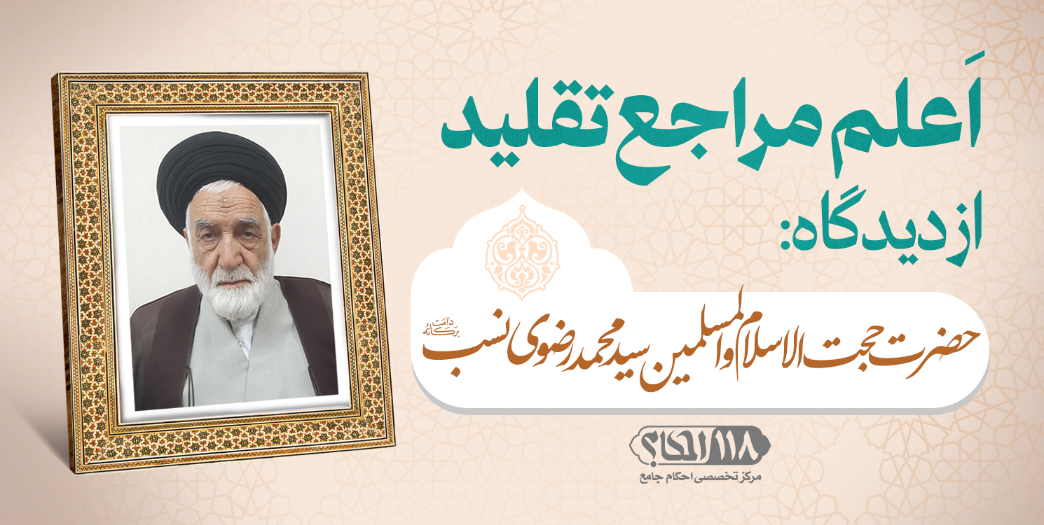 حضرت حجت الاسلام والمسلمین سید محمد رضوی نسب