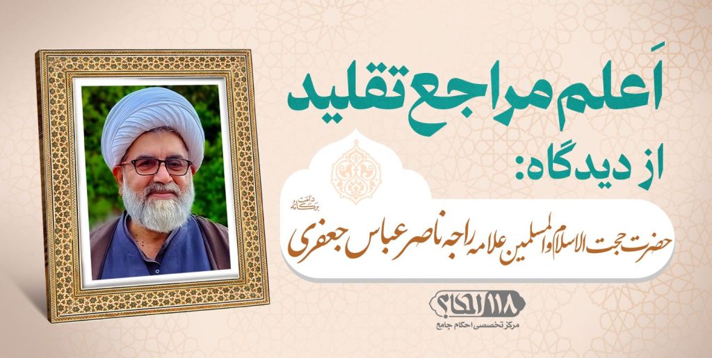 حضرت حجت الاسلام والمسلمین علامه راجه ناصر عباس جعفری