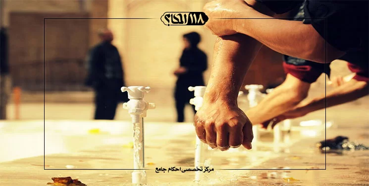 مانع در وضو