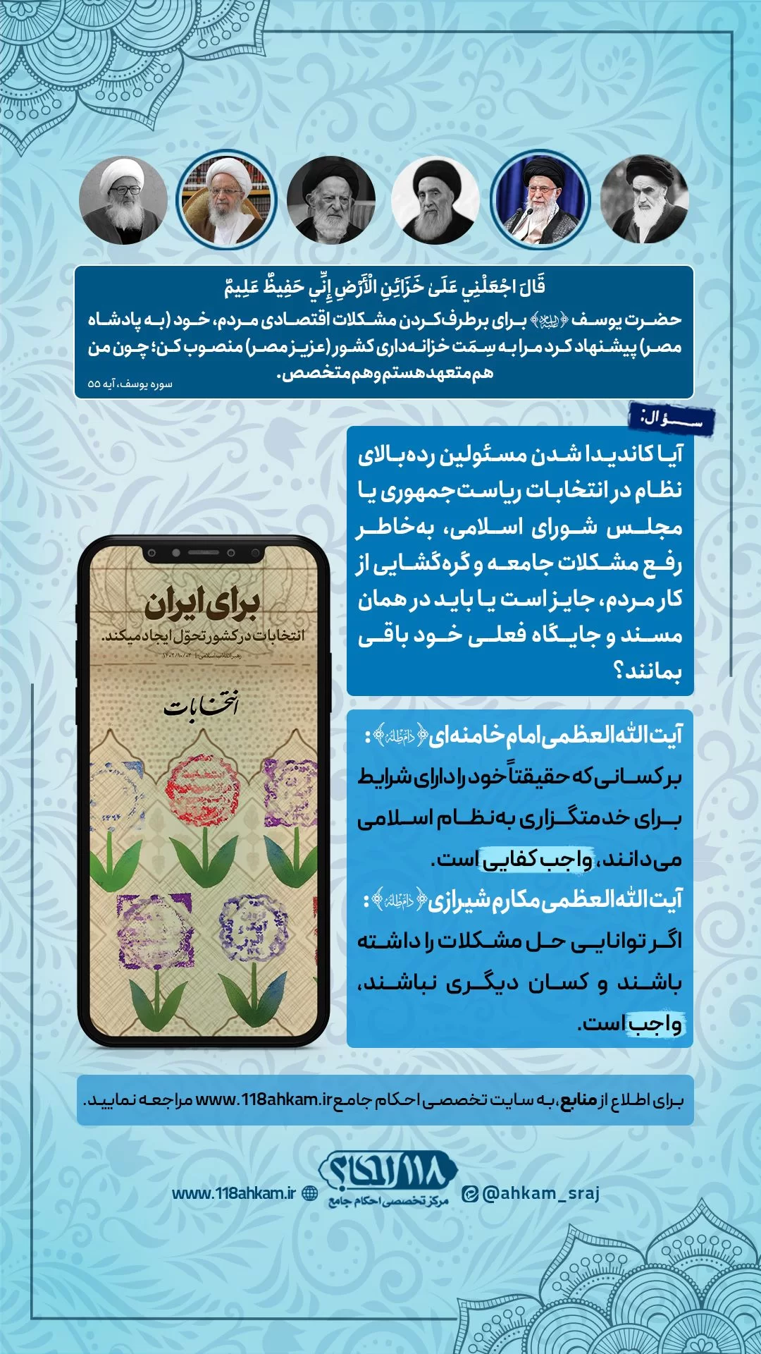 احکام انتخابات