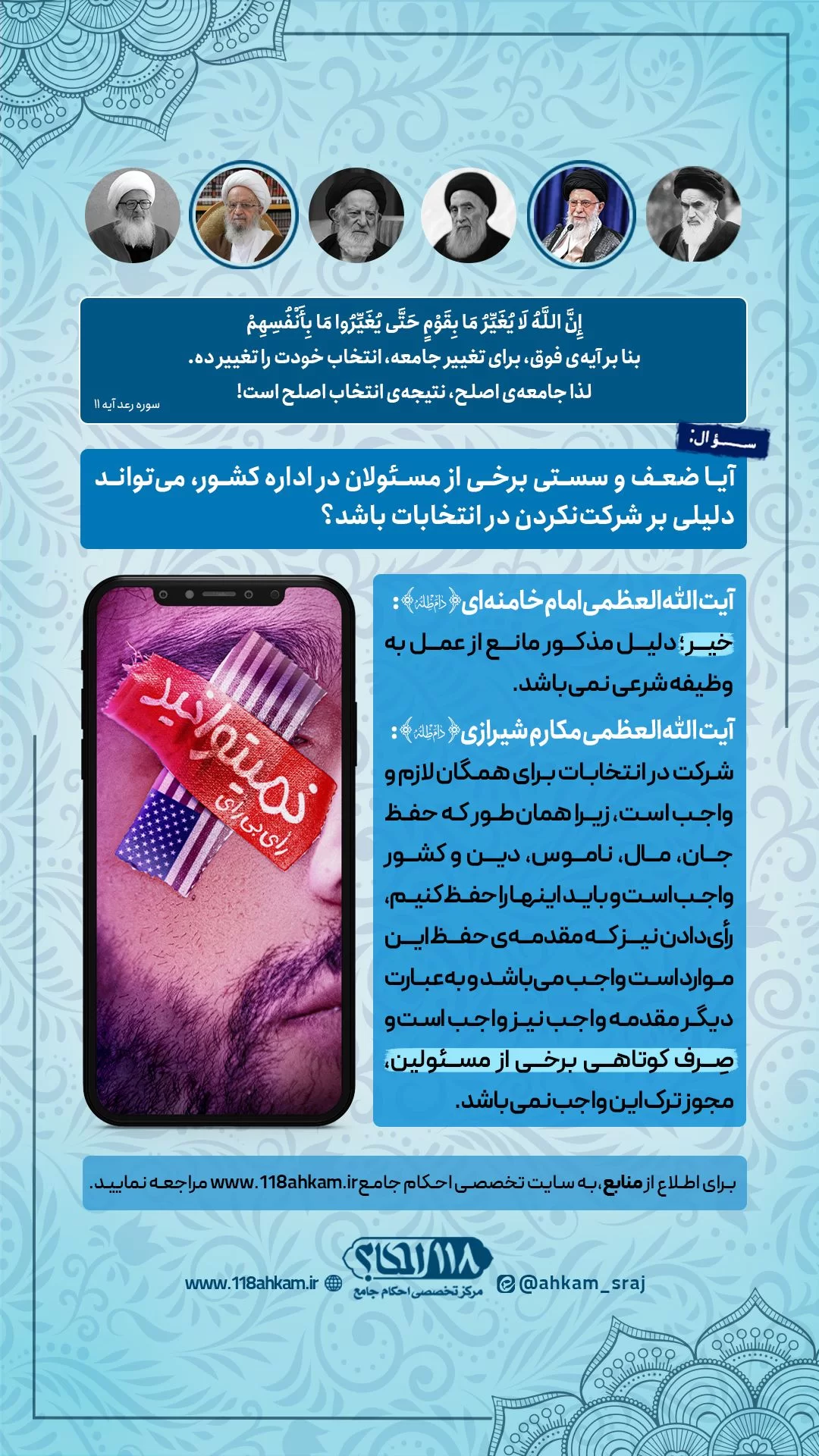 احکام انتخابات