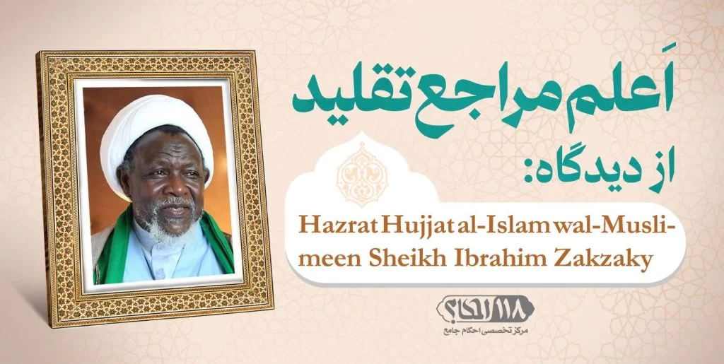 حضرت حجت الاسلام و المسلمین ابراهیم زکزاکی